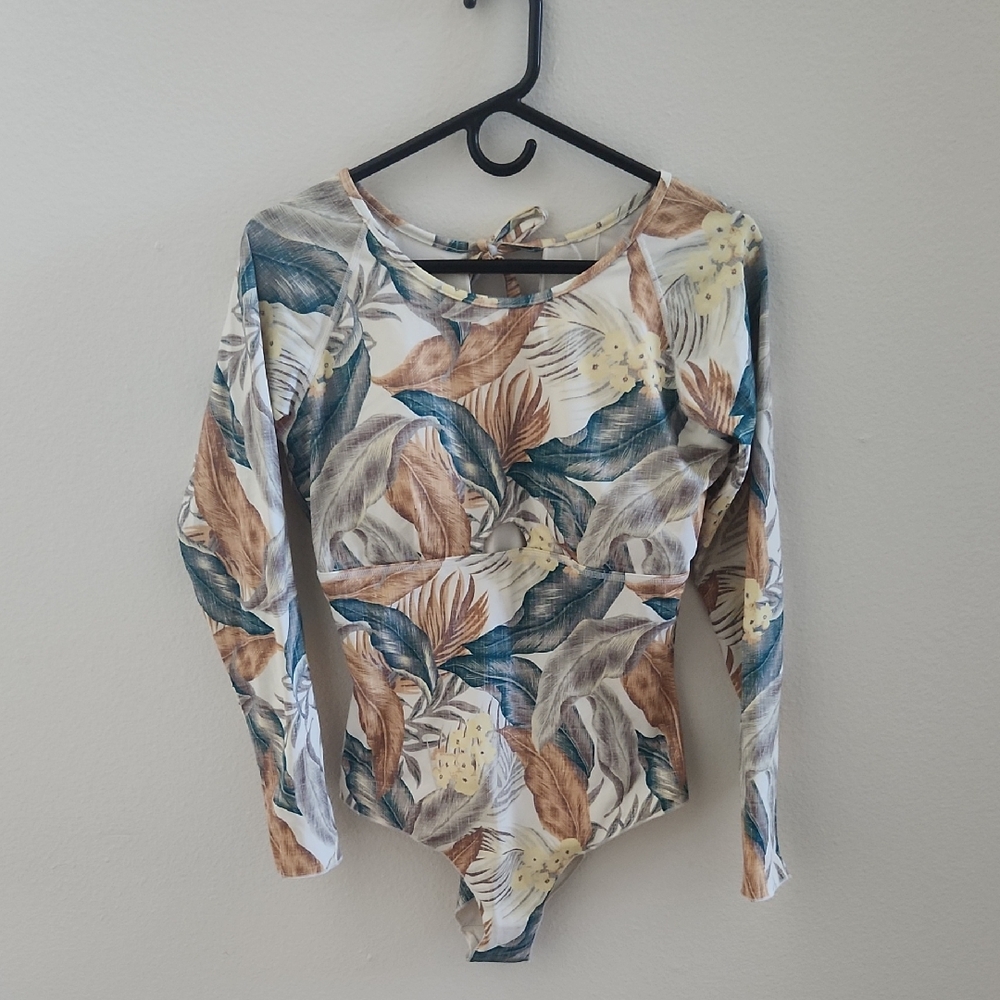 Rip Curl Tropic Sol Long Sleeve One Piece Swimsuit